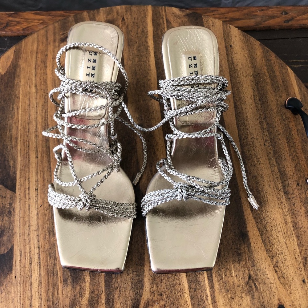Serena Uziyel Ophilia Lace-Up Sandals